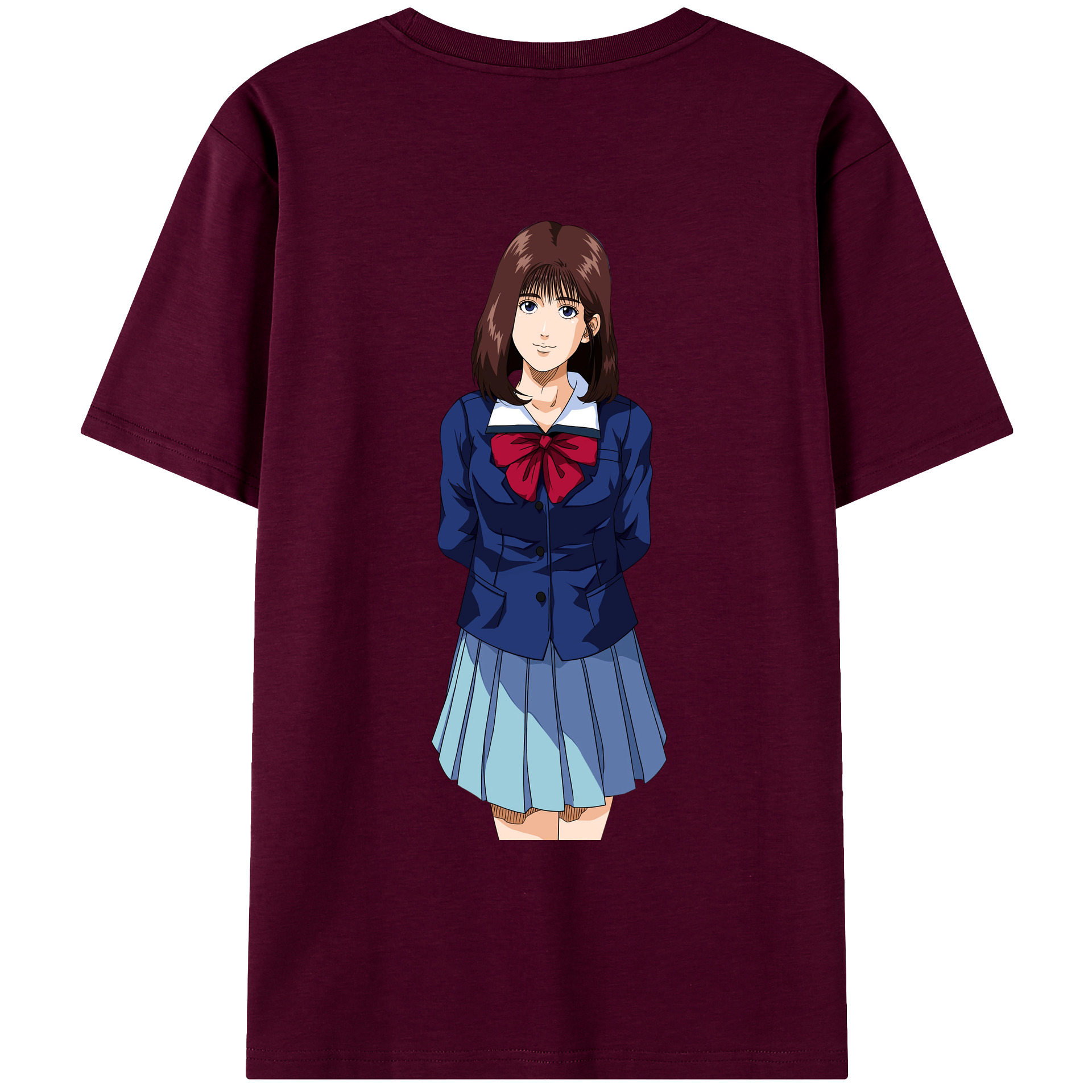 SLAM DUNK／スラムダンク レディース半袖Tシャツ(バックプリント)